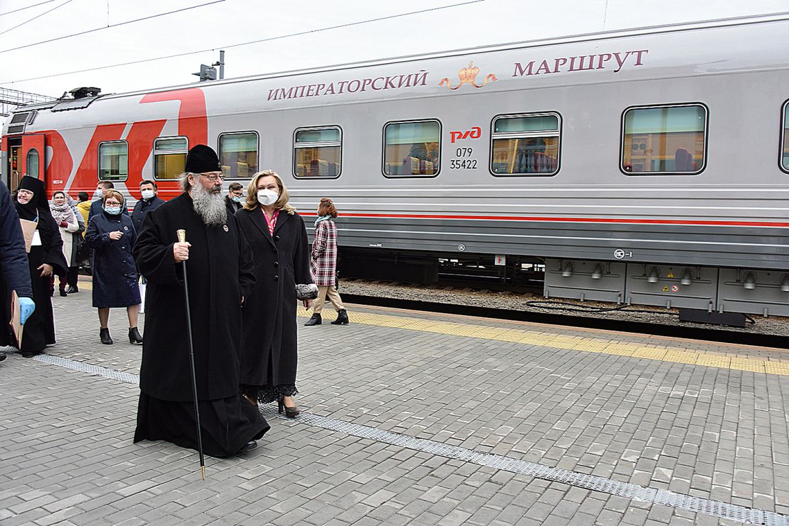 Фоторепортаж: в Екатеринбурге презентовали вагон «Императорского маршрута»  | 10.10.2020 | Екатеринбург - БезФормата